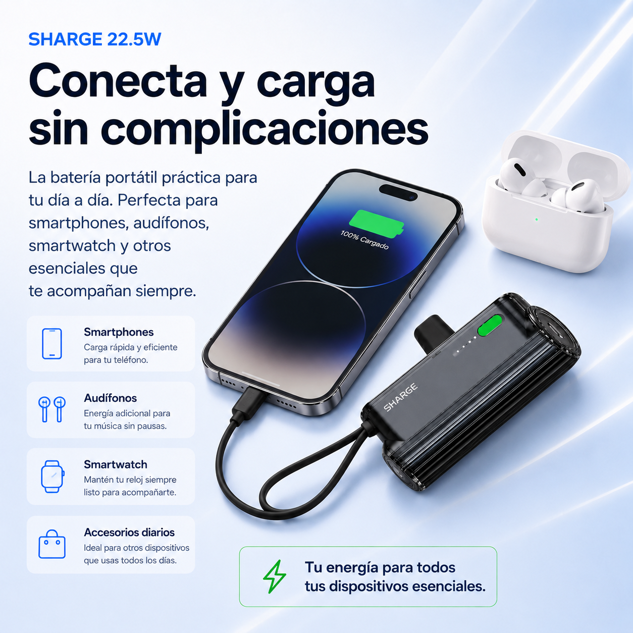 Power Bank Mini 22.5W
